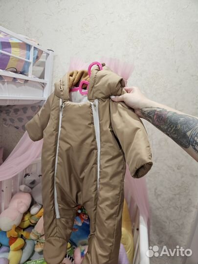 Комбинезон демисезонный 68 74