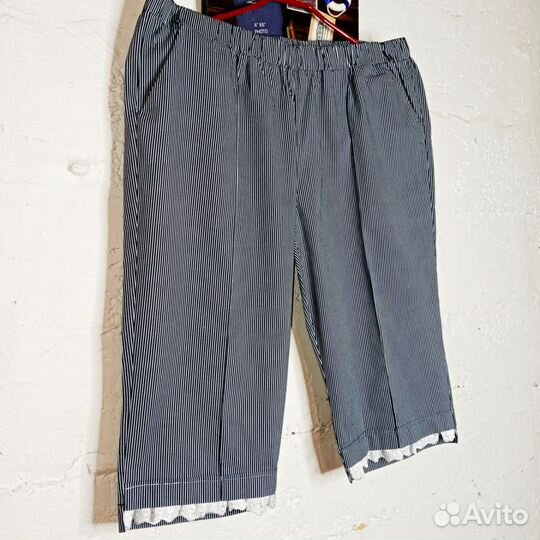 Летние бриджи хб стрейч 60-64