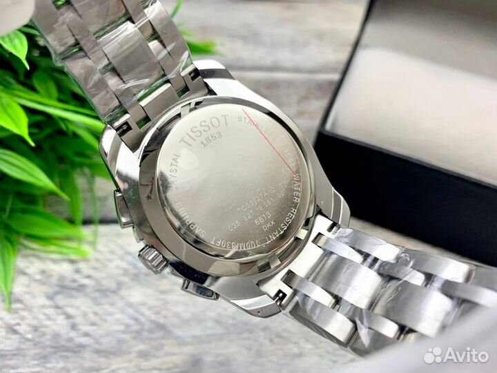 Мужские часы Tissot Silver Black