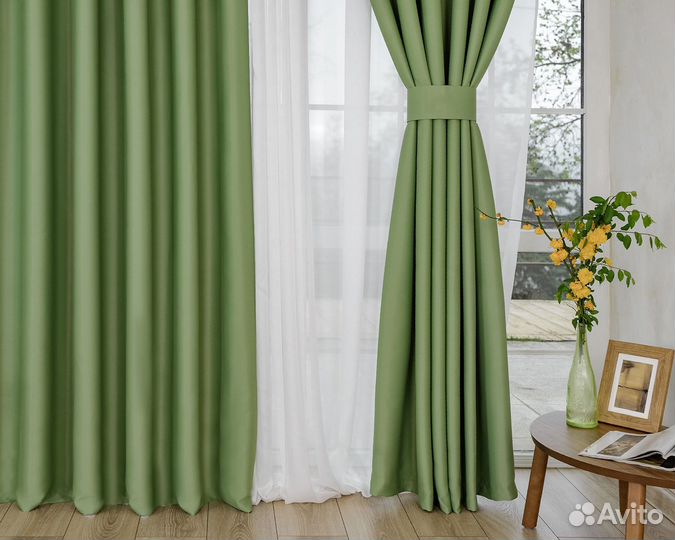 Портьеры блэкаут Марсель Дайкири шторы