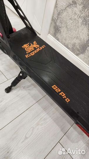 Электросамокат kugoo kirin g2 pro (плюс сиденье)