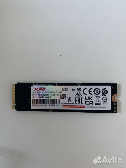Ssd m2 nvme 512gb xpg
