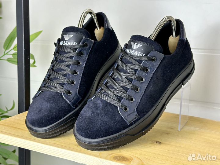 Кеды Armani из натуральной замши 39-44