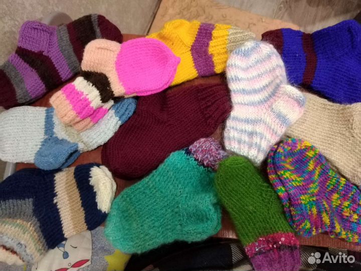 Носочки шерсть, мохер детские