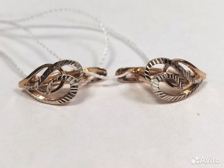 Золотые серьги