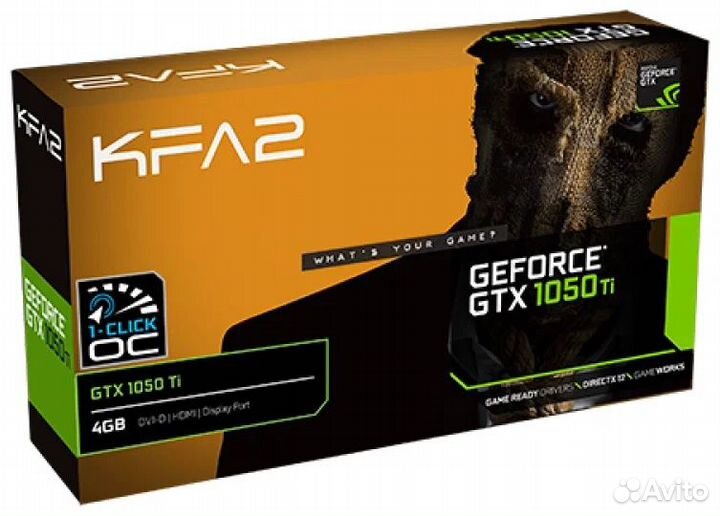 Видеокарта Nvidia Geforce gtx 1050 ti 4gb
