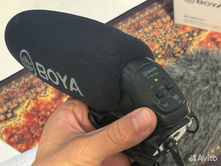 Микрофон пушка boya bm3031