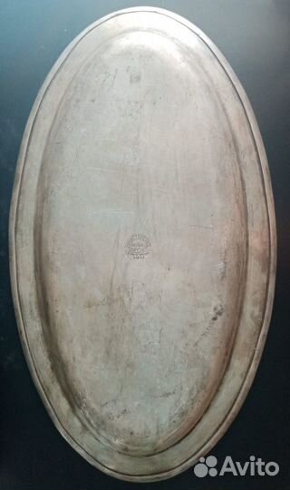 Блюдо Мельхиор Кольчугинский завод Кольчугино