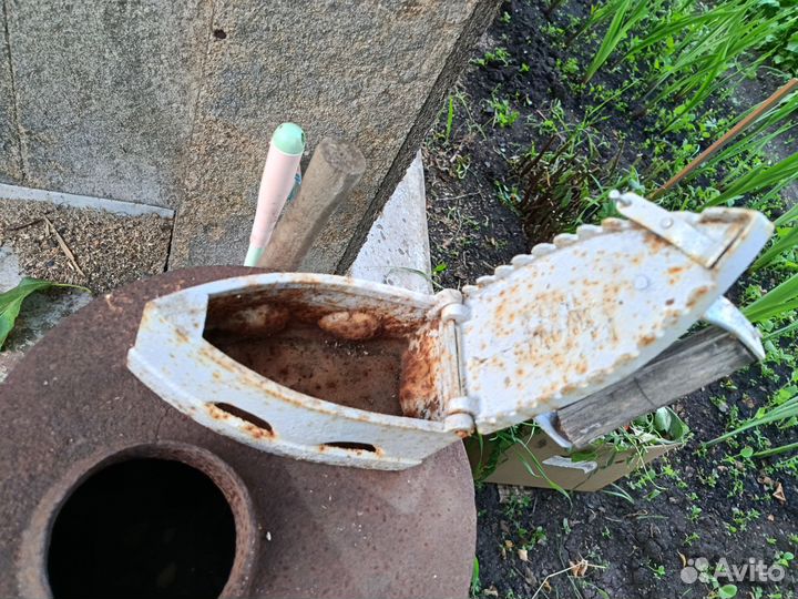 Утюг на углях