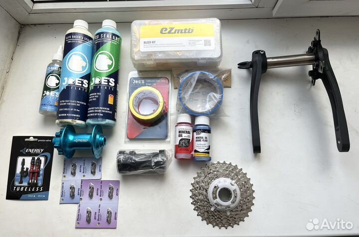 Запчасти для вело шатуны каретка втулка смазка