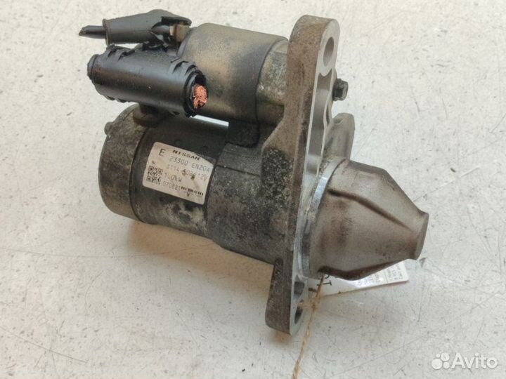 Стартер Nissan Qashqai J10E MR20DE