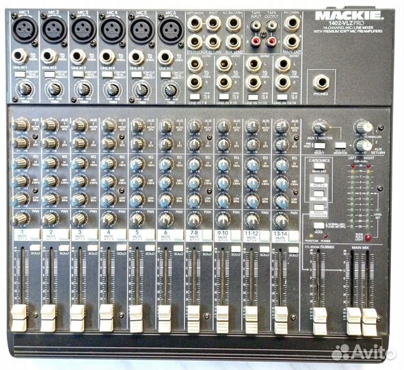 Mackie 1402 VLZ PRO - Микшерный пульт