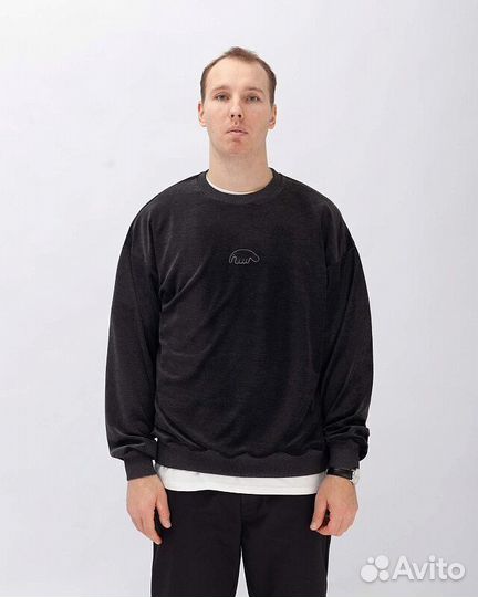 Толстовка anteater crewneck luxury graphite
