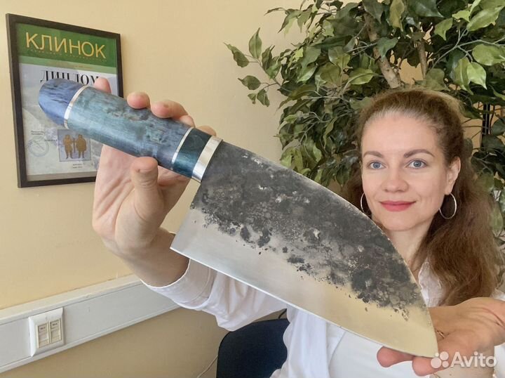 Кухонный нож сербский ручной работы