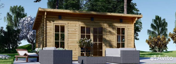 Дом из бруса элтон 44 5x4 TP