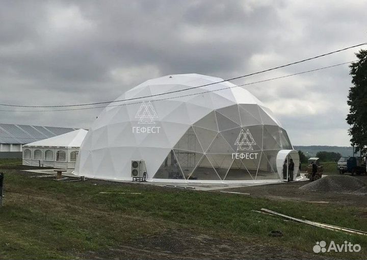 Геодезический купол, шатер
