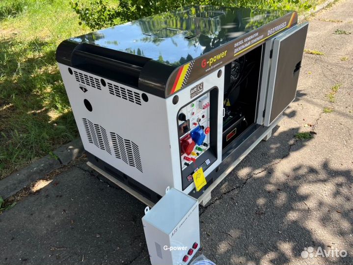 Электростанция дизельная 10 kW g-power с постоянны