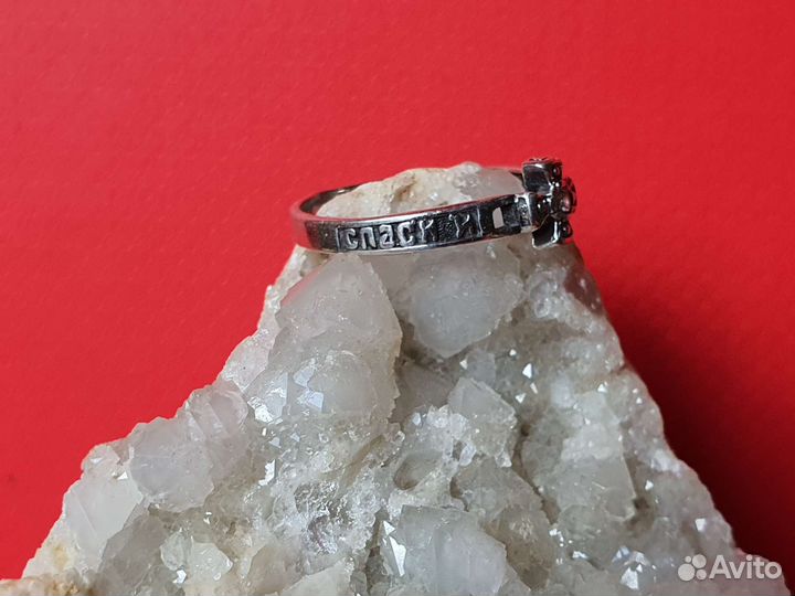 Кольцо серебро 925
