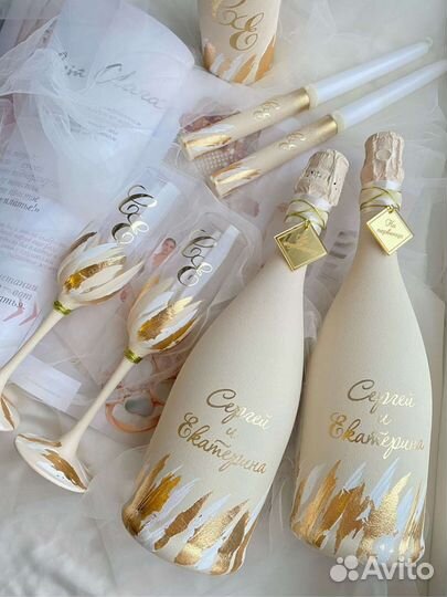 Свадебные аксессуары на стол