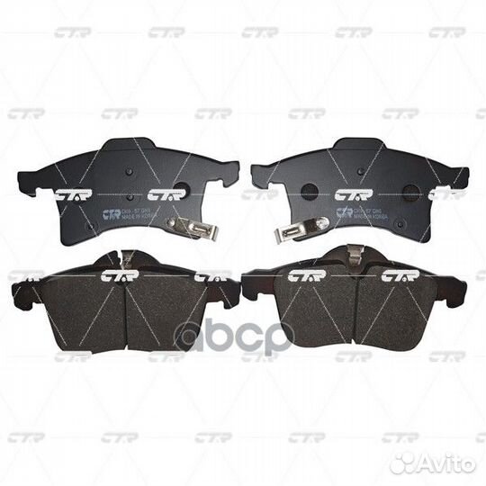 Колодки тормозные перед opel astra G/H/corsa