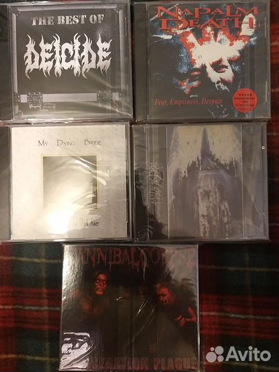 Cd диски фирменные Рок