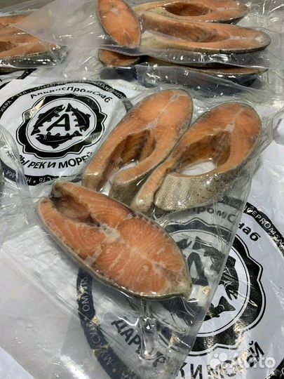 Стейки форели