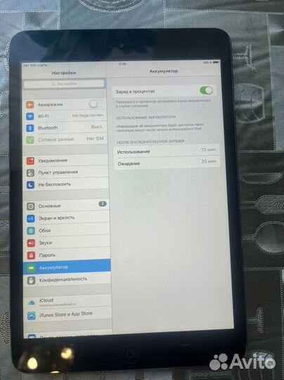 Планшет apple iPad mini