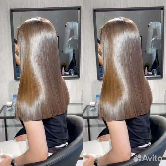 Кератиновое выпрямление, ботокс волос