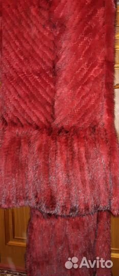 Шарф палантин из норки