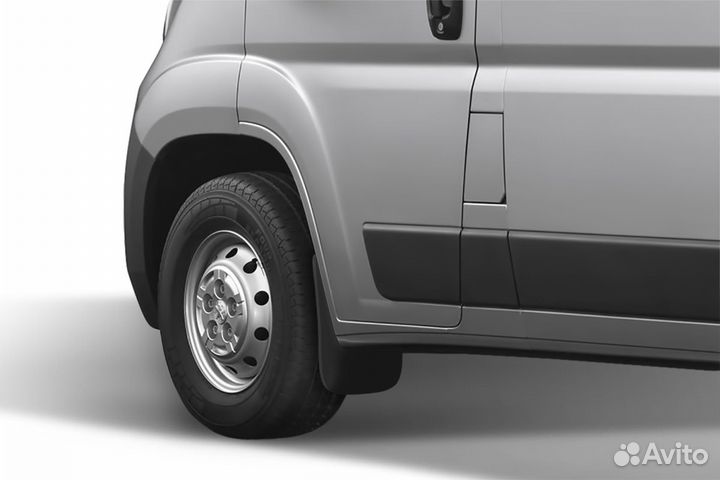 Брызговики передние без расширителя арок Peugeot