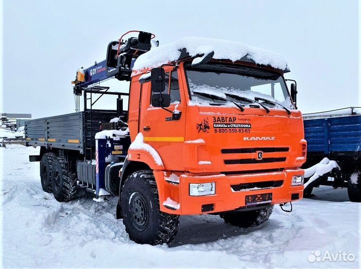 КамАЗ 43118 с КМУ, 2023