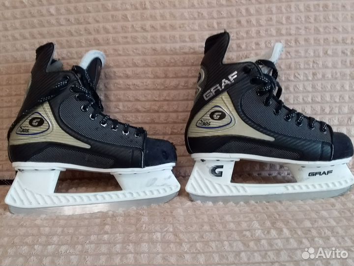 Коньки хоккейные graf