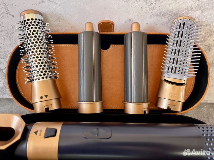 Фен dyson мультистайлер синий