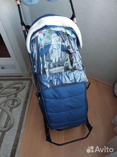 Санки коляска galaxy