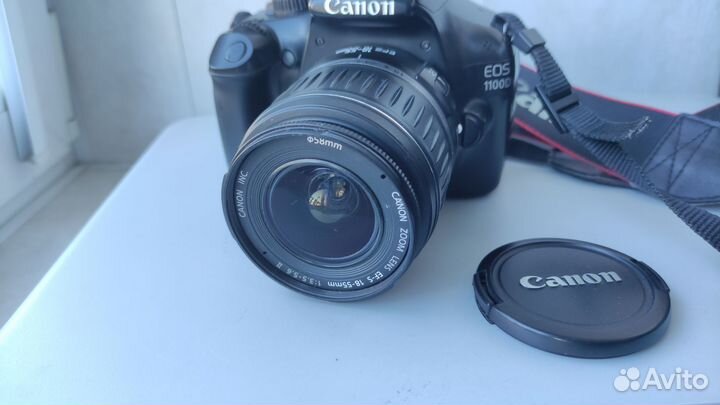 Canon EOS 1100D kit (пробег 36 тыс)