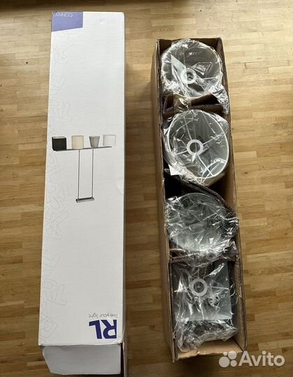 Светильник подвесной с 4 плафонами RL Conny новый