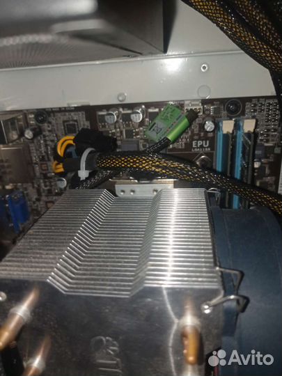 Lga 1155 комплект i7 2600, 8гиг (4+4) куллер titan