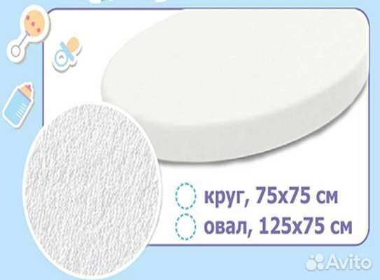 Наматрасник круг, овал