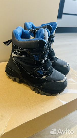 Зимние ботинки для мальчика 33