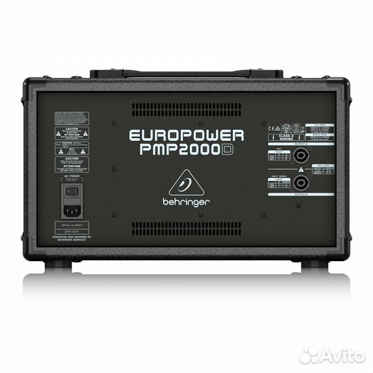 Микшер-усилитель Behringer PMP2000D, 2 х 500 Вт