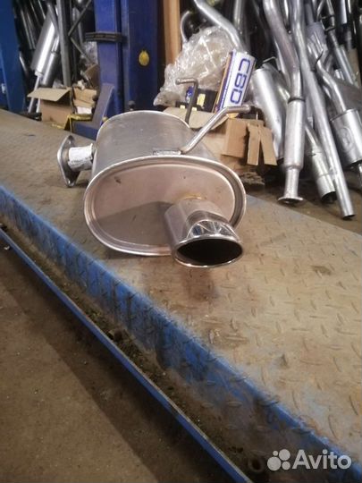 Глушитель. Глушитель Митсубиси Аутлендер XL