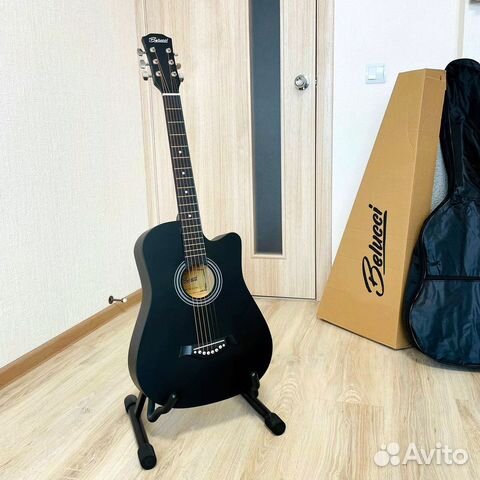 Гитара акустическая Belucci новая