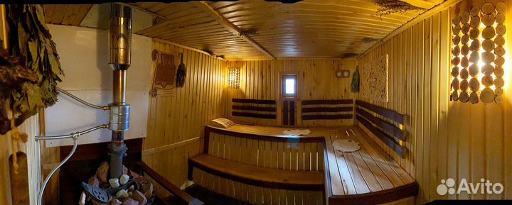 Баня в лесу, в горах