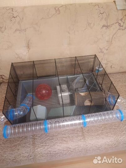 Клетка для грызунов просторная