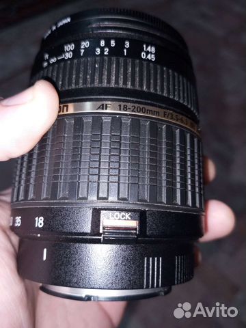 Объектив tamron на Sony (a) 18-200mm af