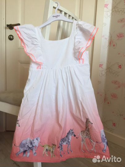 Летнее платье для девочки 122