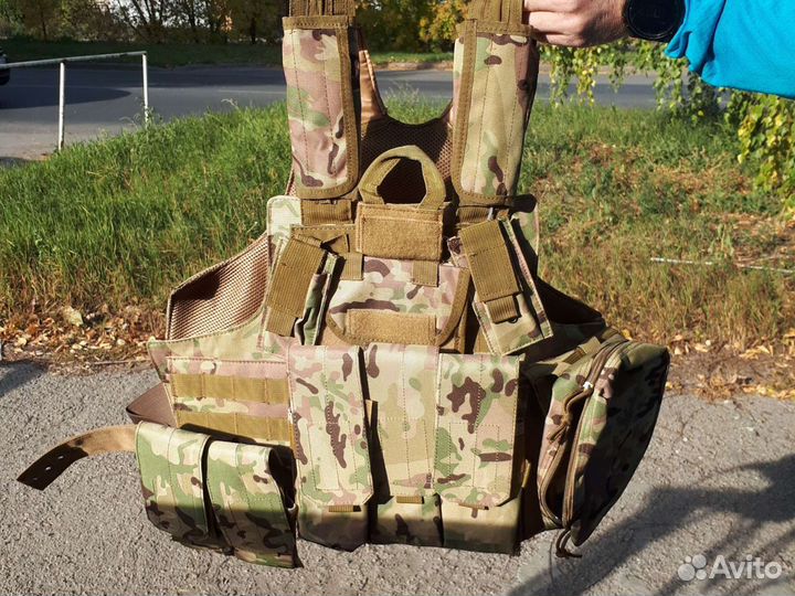 Чехол бронежилета ciras maritime с подсумками