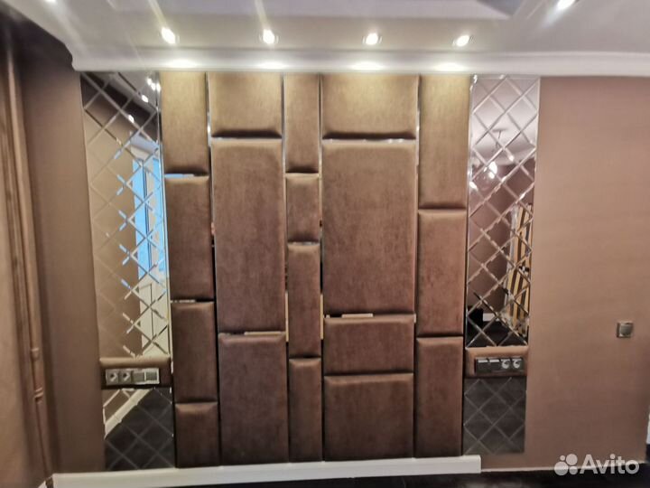 Мягкие стеновые панели, мягкие панели и кровать