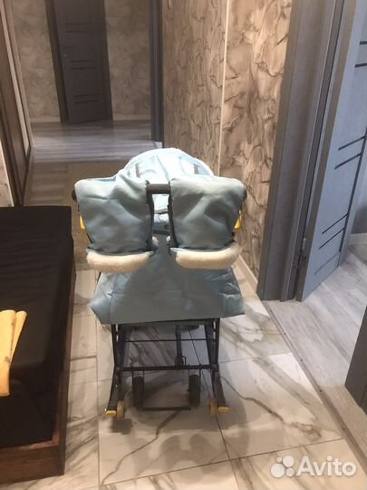 Коляска санки