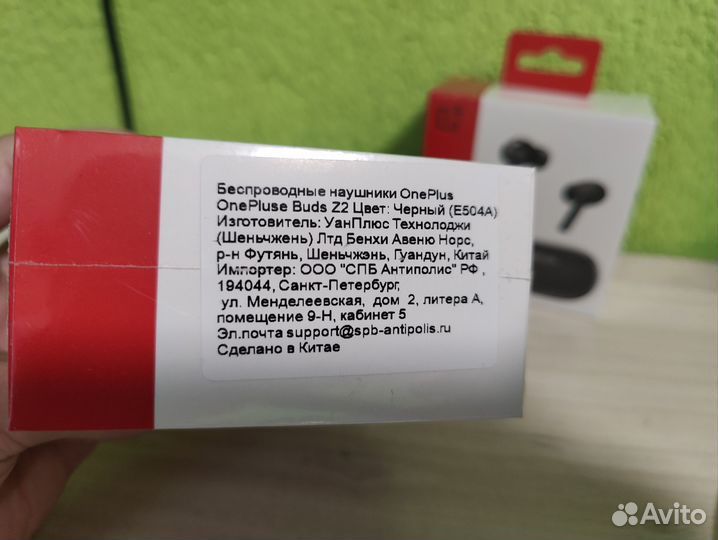 OnePlus Buds Z2 Black Global Новые